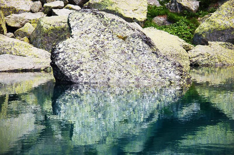 Lake,Stones,Reflection,Mountain lake,Chamonix-Mont-Blanc,Nature,Water,Summer