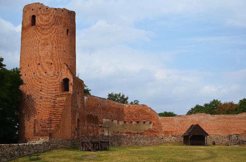 Czersk castle,Castle of Masovian Dukes,Gothic castle,Brick castle,Castle ruins,Architecture,Masovian Voivodship,Poland