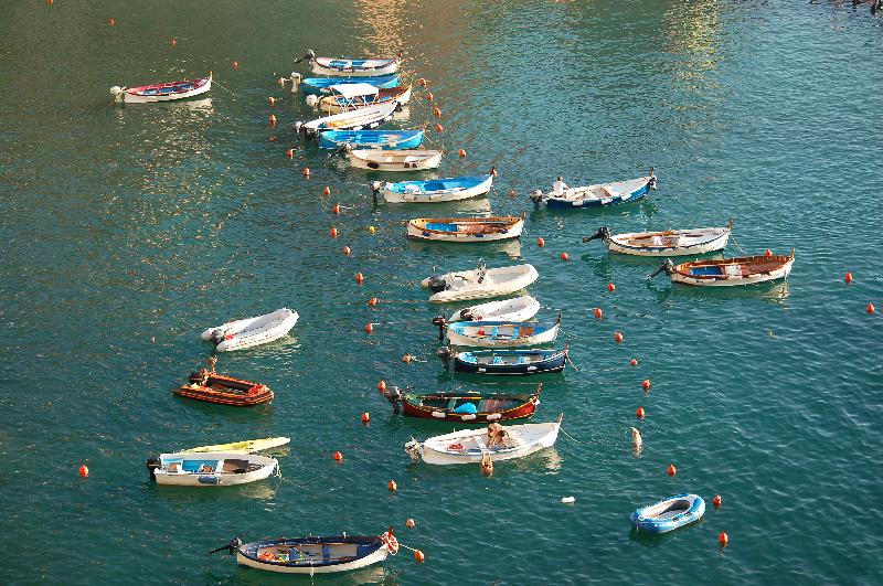 Sea,Boats on water,Cinque Terre,Italy,Marina,Tranquility,Summer,Sunny day