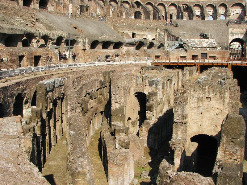 Colosseum inside,roman architecture,flavian amphitheater,historical building,Roman empire,Colosseum,Rome