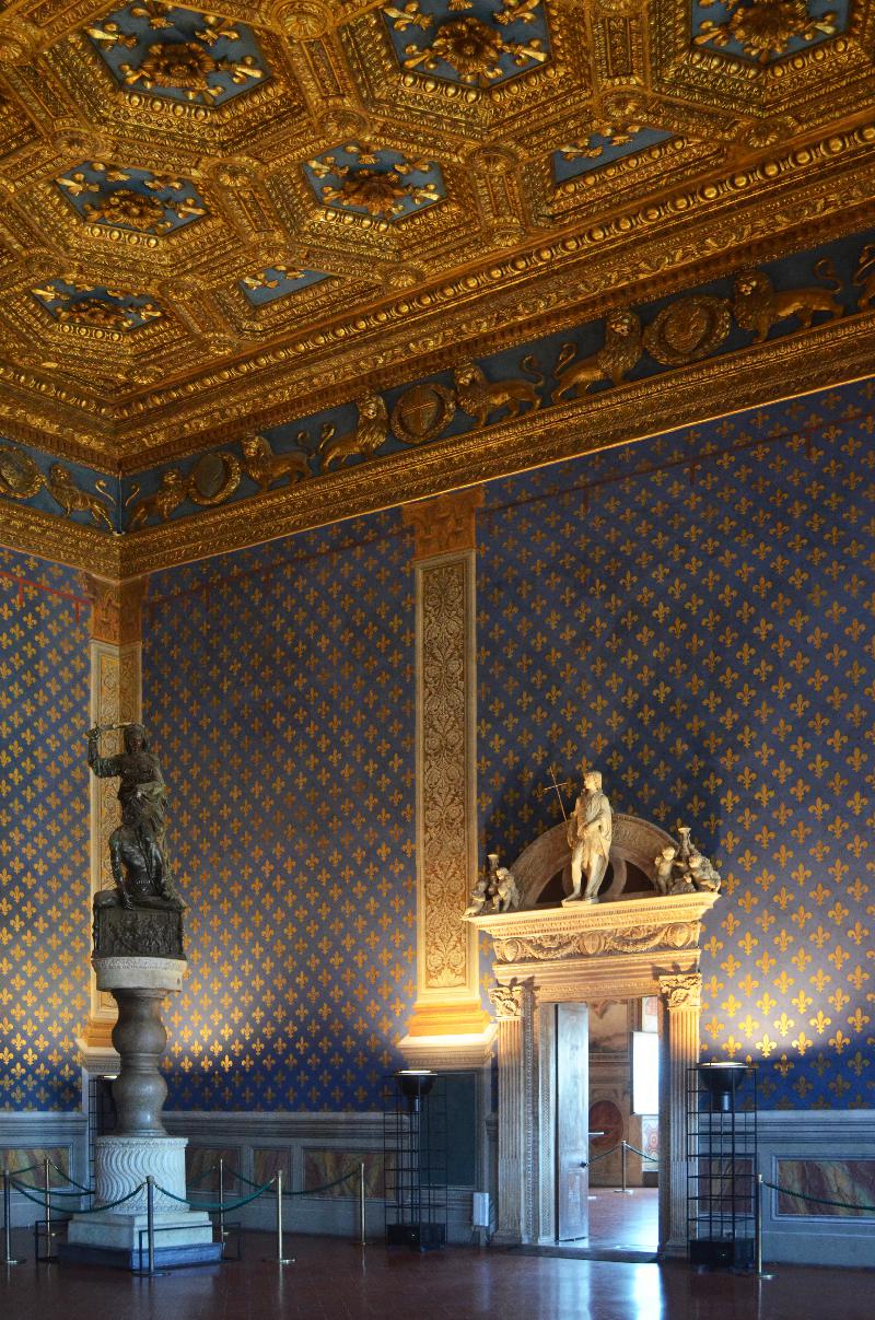 Palazzo Vecchio inside,Palazzo Vecchio interior,Renaissance interior,Renaissance frescoes,Florence palazzo