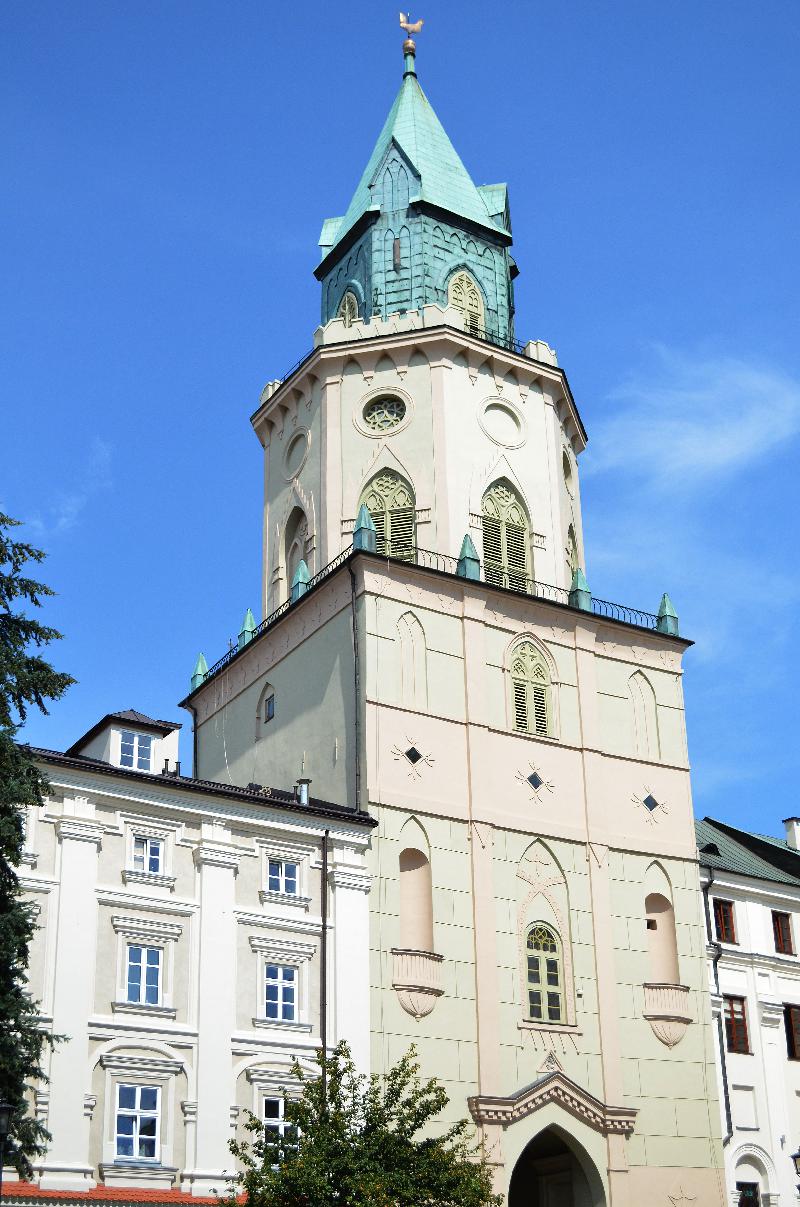 Trinitarian tower lublin,St. John the Baptist cathedral Lublin,Saint John the Baptist cathedral tower,Trynitarska tower